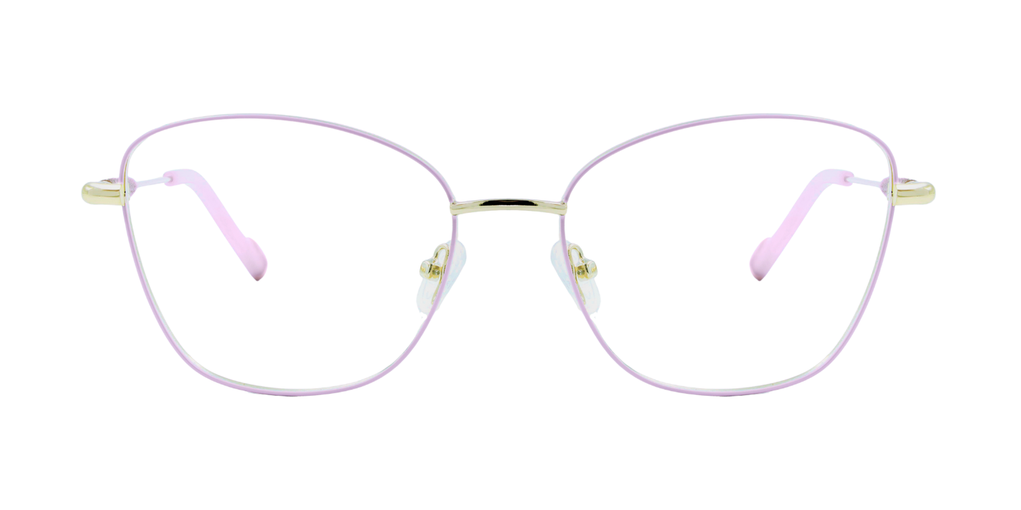 Full Rim Cat Eye Classic Eyeglasses with Sparkling Temple