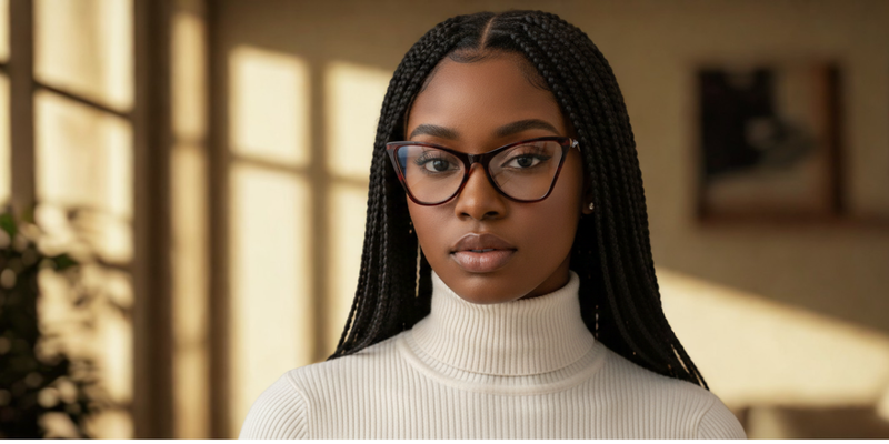 Full Rim Cat Eye Classic Eyeglasses