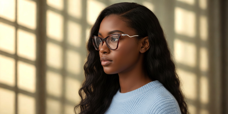 Full Rim Cat Eye Classic Eyeglasses