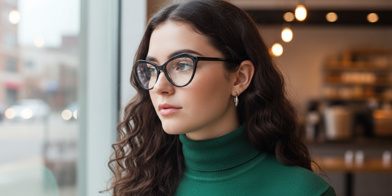 Full Rim Cat Eye Classic Eyeglasses