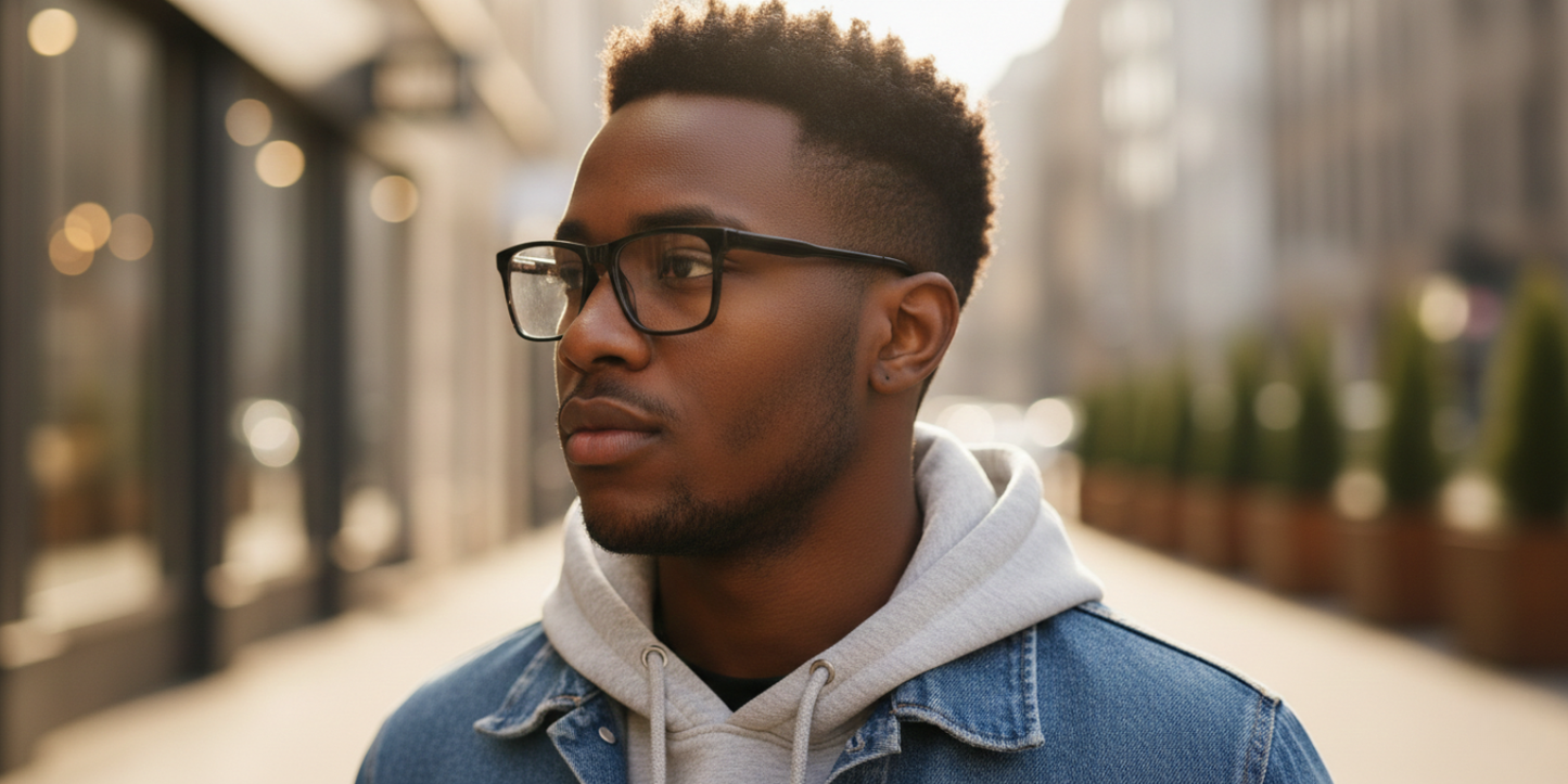 Full Rim Rectangle Classic Eyeglasses
