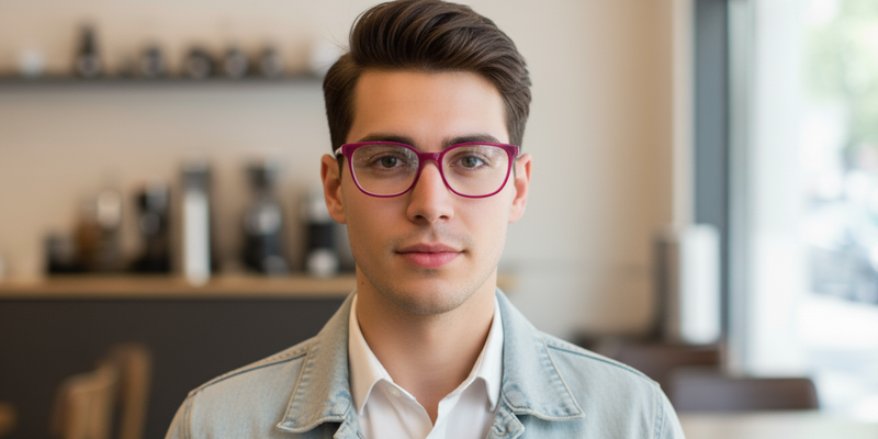 Full Rim Square Classic Eyeglasses