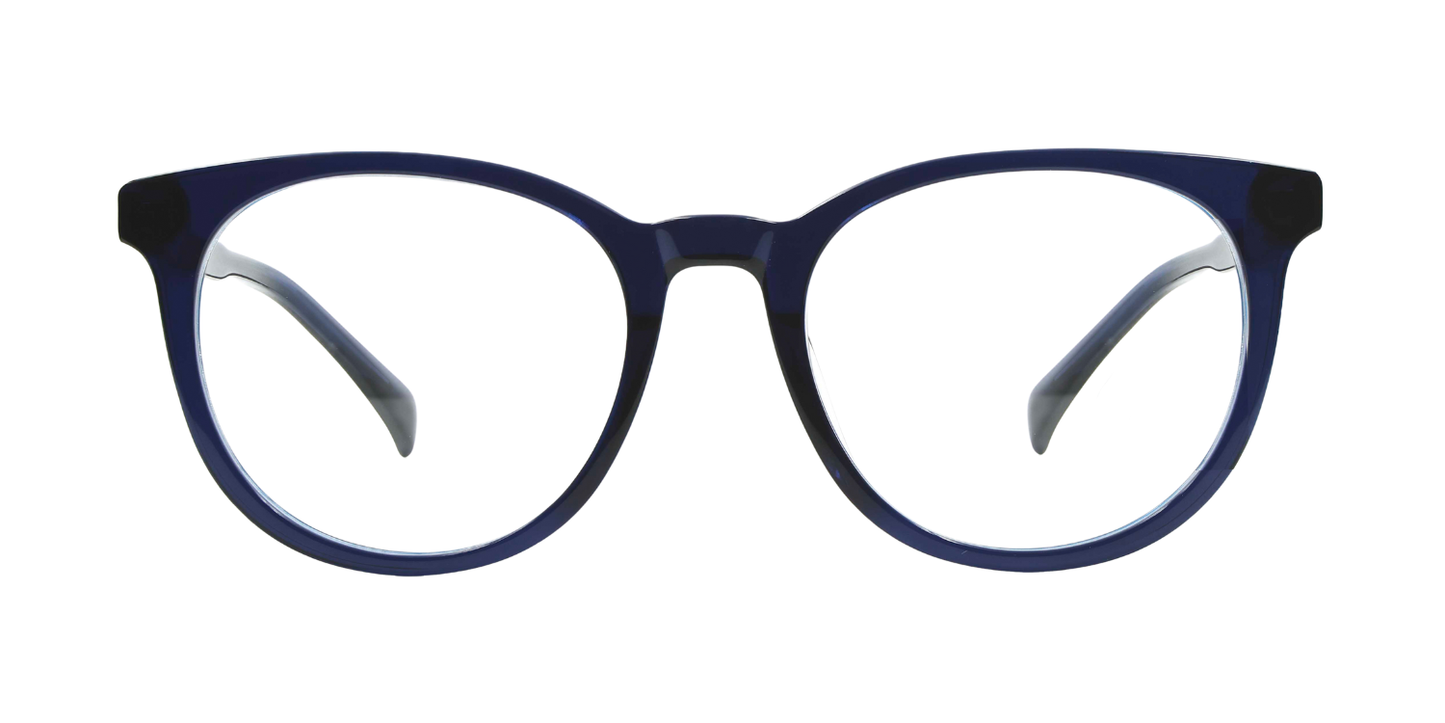 Full Rim Round Classic Eyeglasses