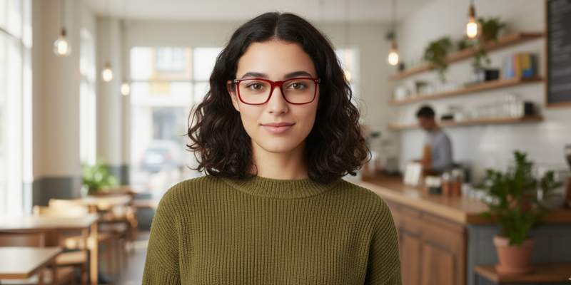 Full Rim Rectangle Classic Eyeglasses