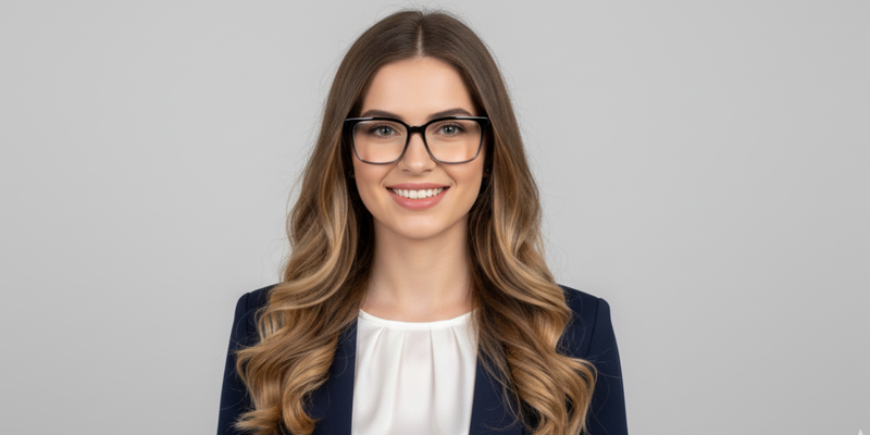Full Rim Rectangle Classic Eyeglasses