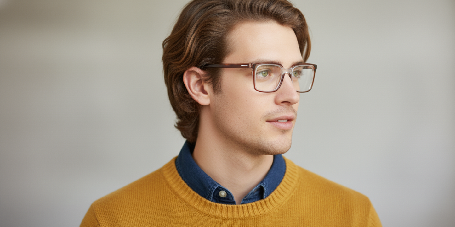 Full Rim Rectangle Premium Eyegalasses