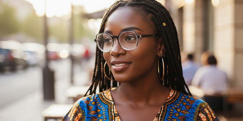 Full Rim Cat Eye Premium Eyegalasses