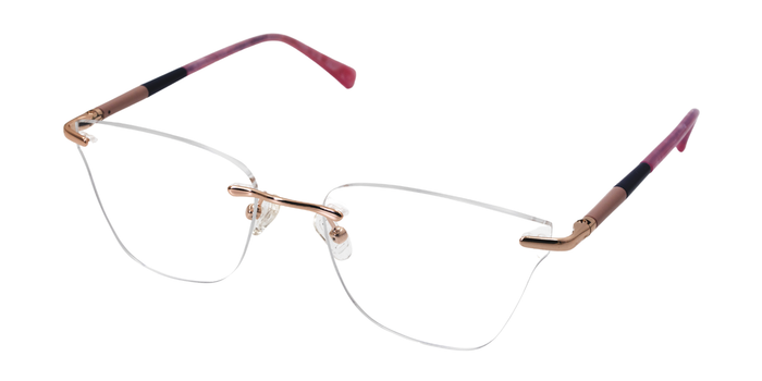 Rimless Cat Eye Premium Eyeglasses
