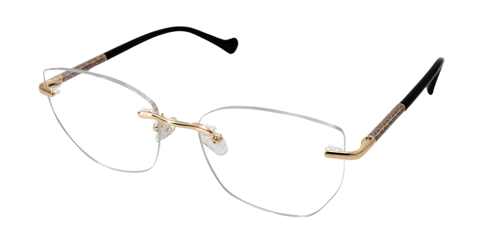 Rimless Cat Eye Premium Eyeglasses