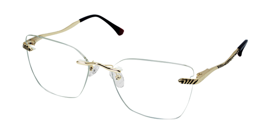 Rimless Cat Eye Premium Eyeglasses