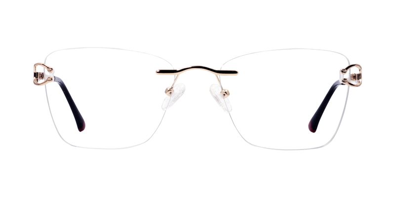 Rimless Cat Eye Premium Eyeglasses