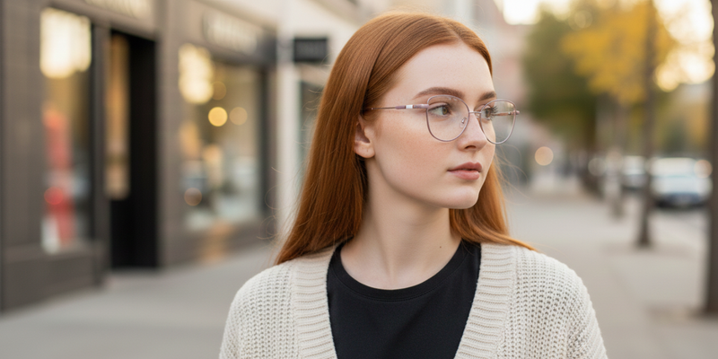 Full Rim Cat Eye Classic Eyeglasses