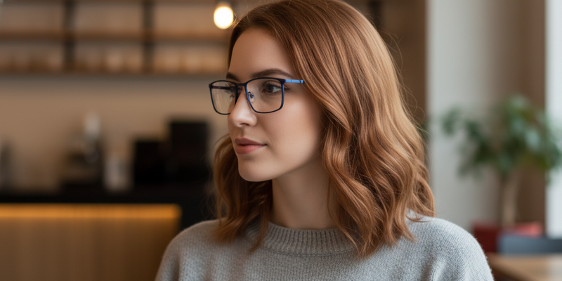 Full Rim Rectangle Premium Eyglasses