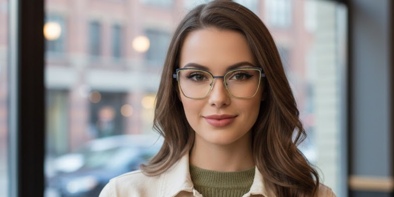 Full Rim Cat Eye Classic Eyeglasses