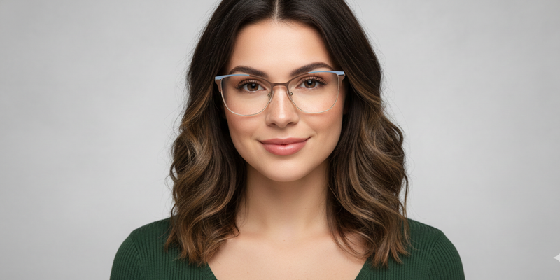 Full Rim Cat Eye Classic Eyeglasses