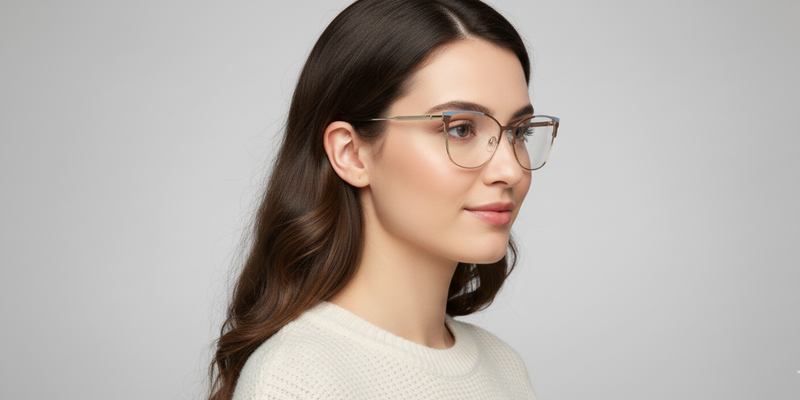 Full Rim Cat Eye Classic Eyeglasses