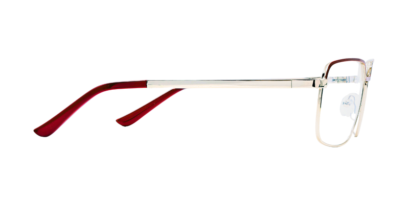 Full Rim Double Bridge Rectangle Classic Eyeglasses
