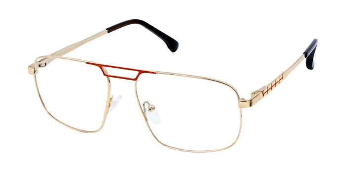Full Rim Double Bridge Rectangle Classic Eyeglasses