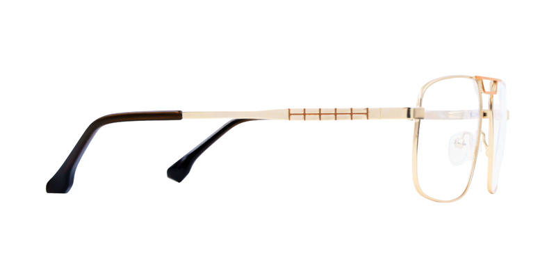 Full Rim Double Bridge Rectangle Classic Eyeglasses