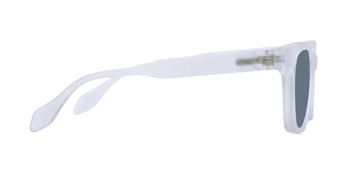 Light Blue Full Rim Rectangle Magneto Eyeglasses