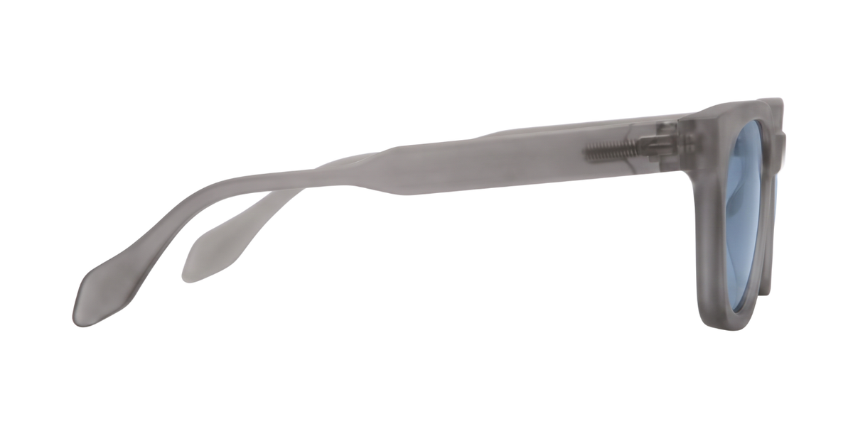 Light Grey Full Rim Rectangle Magneto Eyeglasses