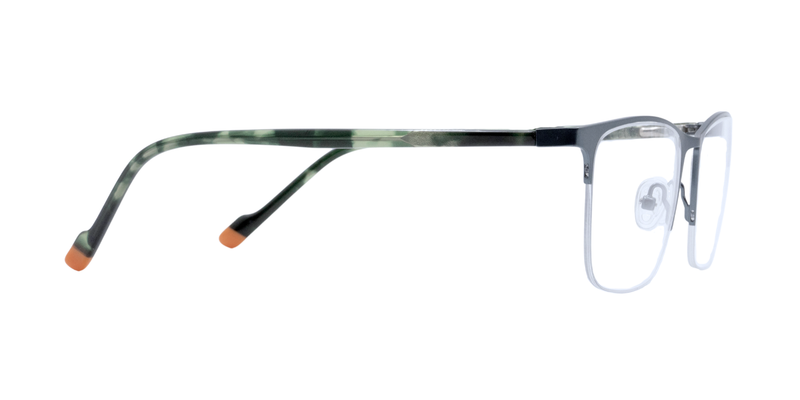 Half Rim Rectangle Classic Eyeglasses