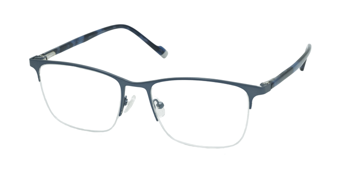 Half Rim Rectangle Classic Eyeglasses