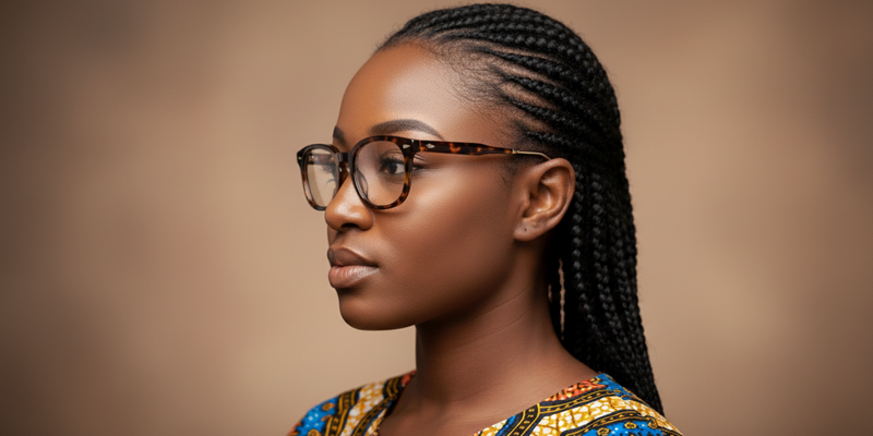 Full Rim Round Premium Eyeglasses