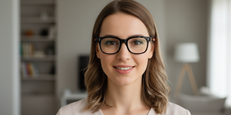Full Rim Square Premium Eyeglasses