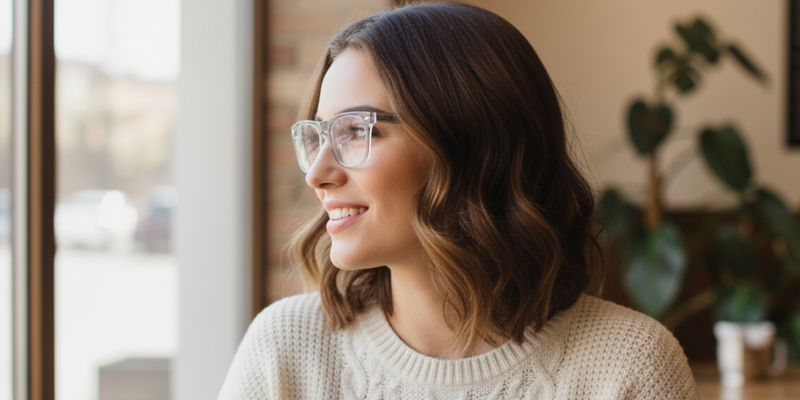 Full Rim Rectangle Premium Eyeglasses