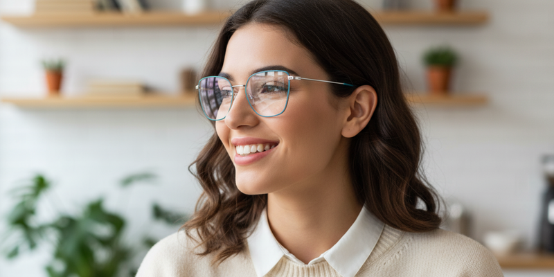 Full Rim Aviator Classic Eyeglasses