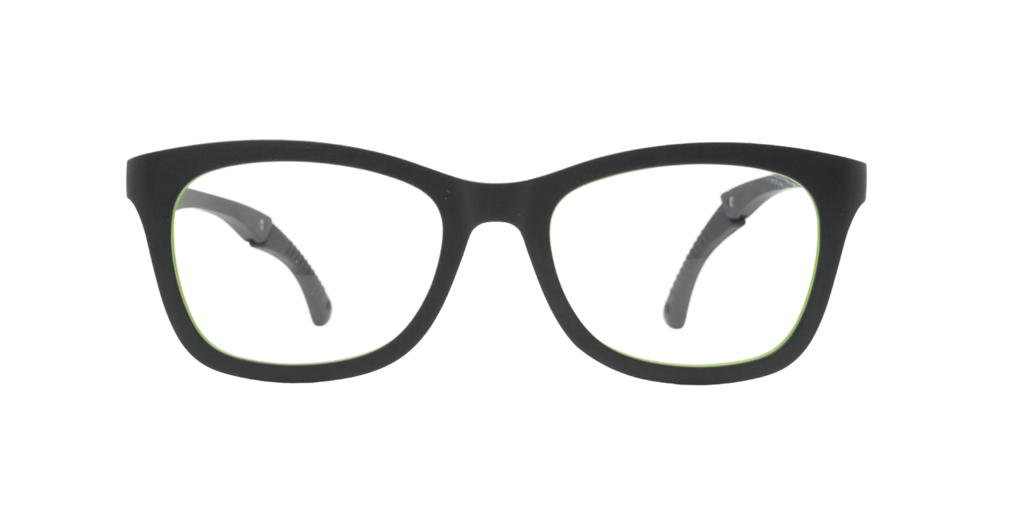 Full Rim Wayfarer Eyeglasses With Adjustable Temples