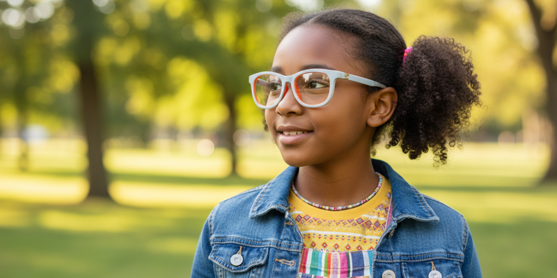 Full Rim Wayfarer Eyeglasses With Adjustable Temples