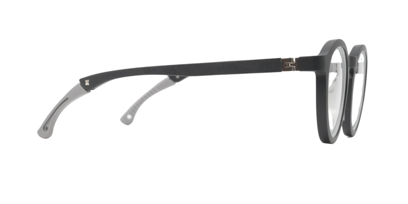 Full Rim Round Eyeglasses With Adjustable Temples