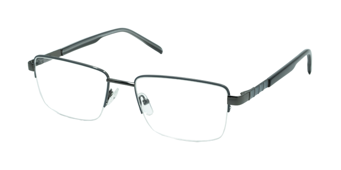 Half Rim Rectangle Classic Eyeglasses