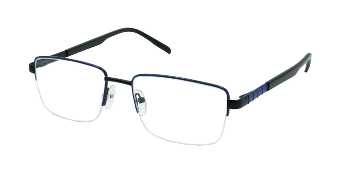 Half Rim Rectangle Classic Eyeglasses