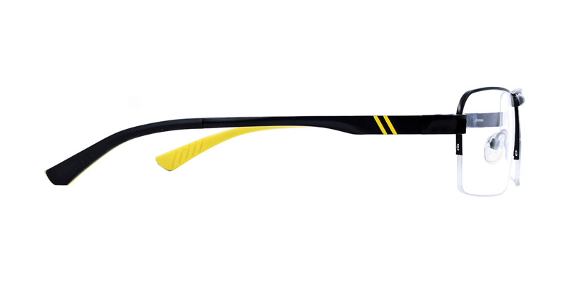 Half Rim Rectangle Classic Eyeglasses