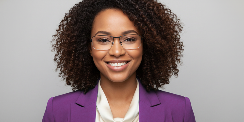 Half Rim Rectangle Classic Eyeglasses