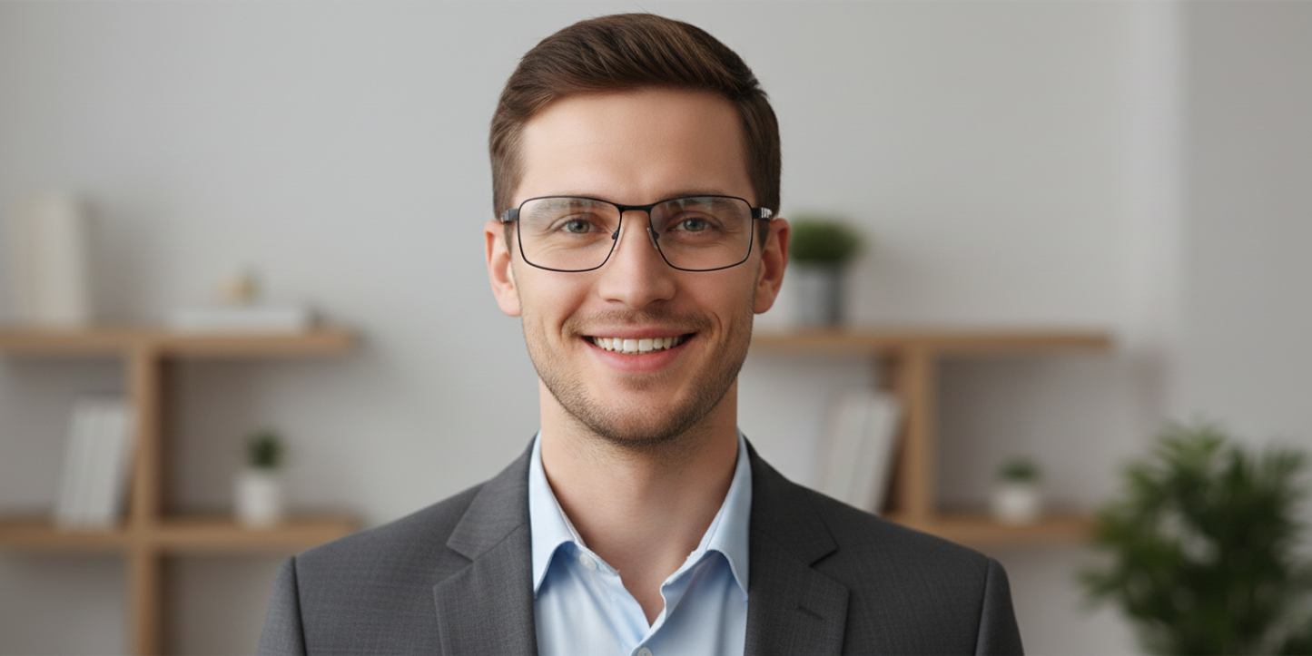 Full Rim Rectangle Classic Sports Eyeglasses