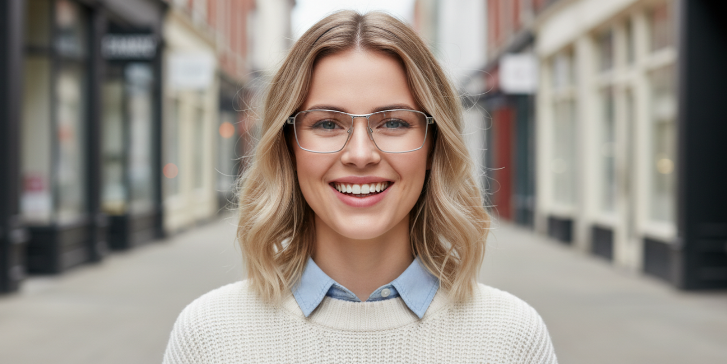Full Rim Rectangle Classic Sports Eyeglasses