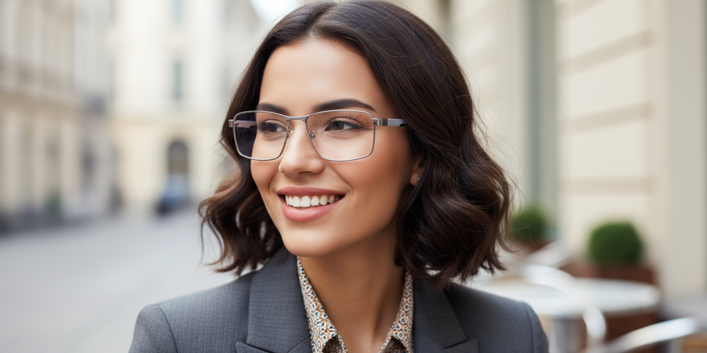 Full Rim Rectangle Classic Sports Eyeglasses