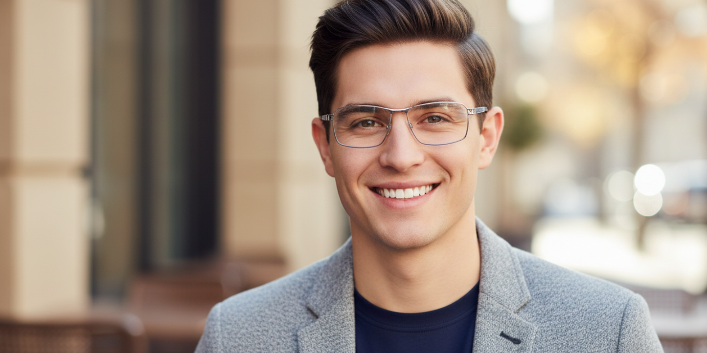 Full Rim Rectangle Classic Sports Eyeglasses