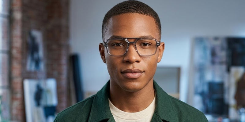 Full Rim Rectangle Premium Eyeglasses
