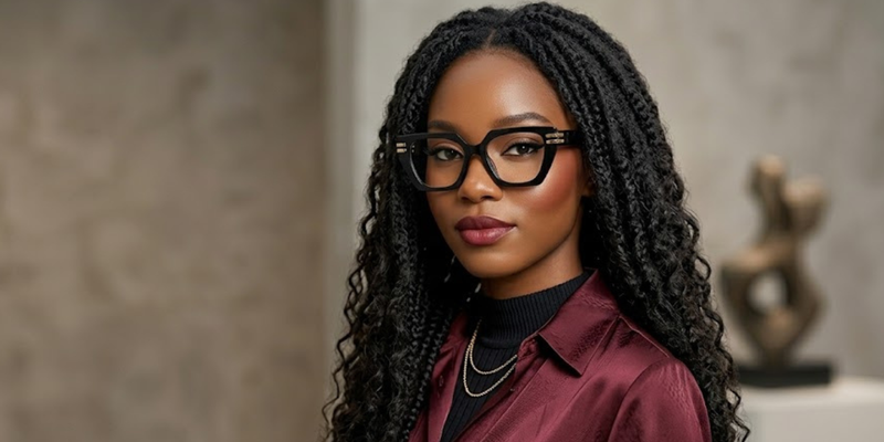 Full Rim Cat Eye Premium Eyeglasses
