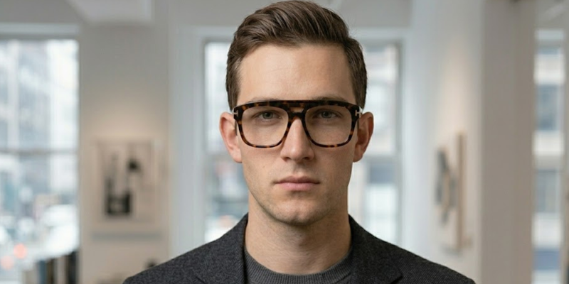 Full Rim Square Premium Eyeglasses