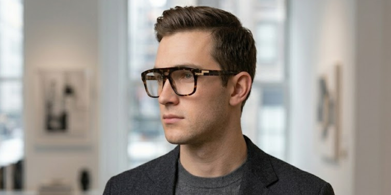 Full Rim Square Premium Eyeglasses