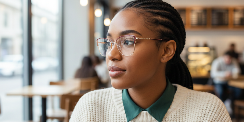 Full Rim Cat Eye Classic Eyeglasses