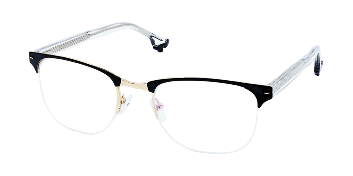 Half Rim Round Classic Eyeglasses