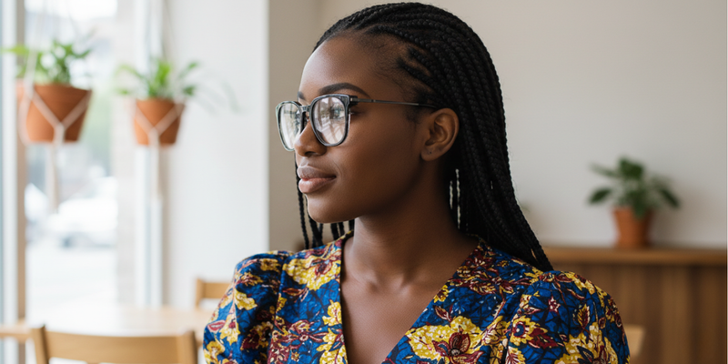 Full Rim Square Premium Eyeglasses