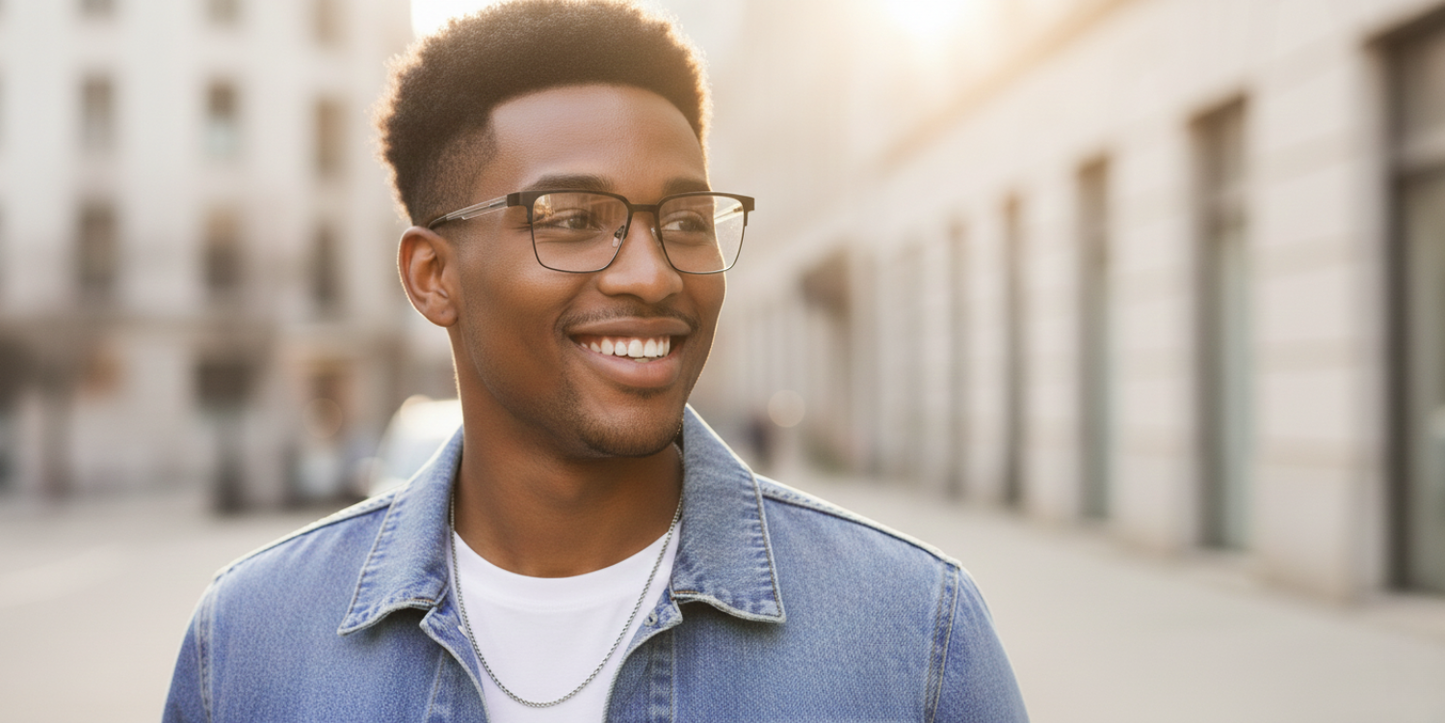Full Rim Rectangle Classic Eyeglasses